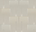 Vanishing Taupe & Pearl After Eight Wallpaper by York Wallcoverings
