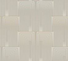 DT5071 Vanishing Taupe & Pearl After Eight Wallpaper by York Wallcoverings