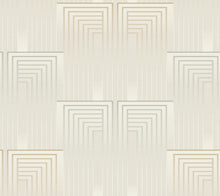 DT5073 Vanishing Silver & Gold After Eight Wallpaper by York Wallcoverings