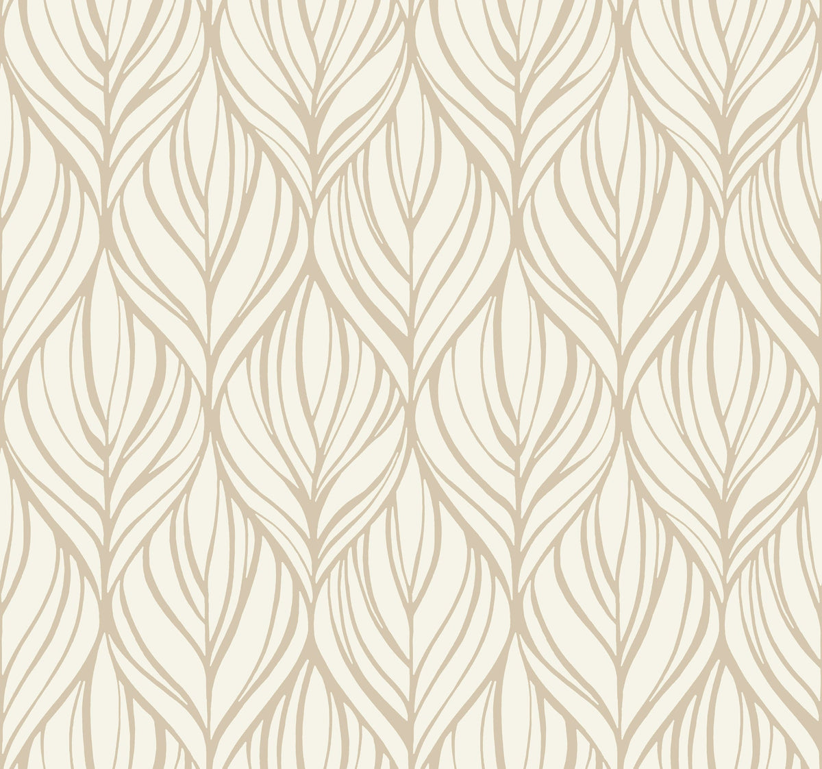 DT5081 Palma White & Gold After Eight Wallpaper by York Wallcoverings