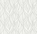 Palma White & Silver After Eight Wallpaper by York Wallcoverings
