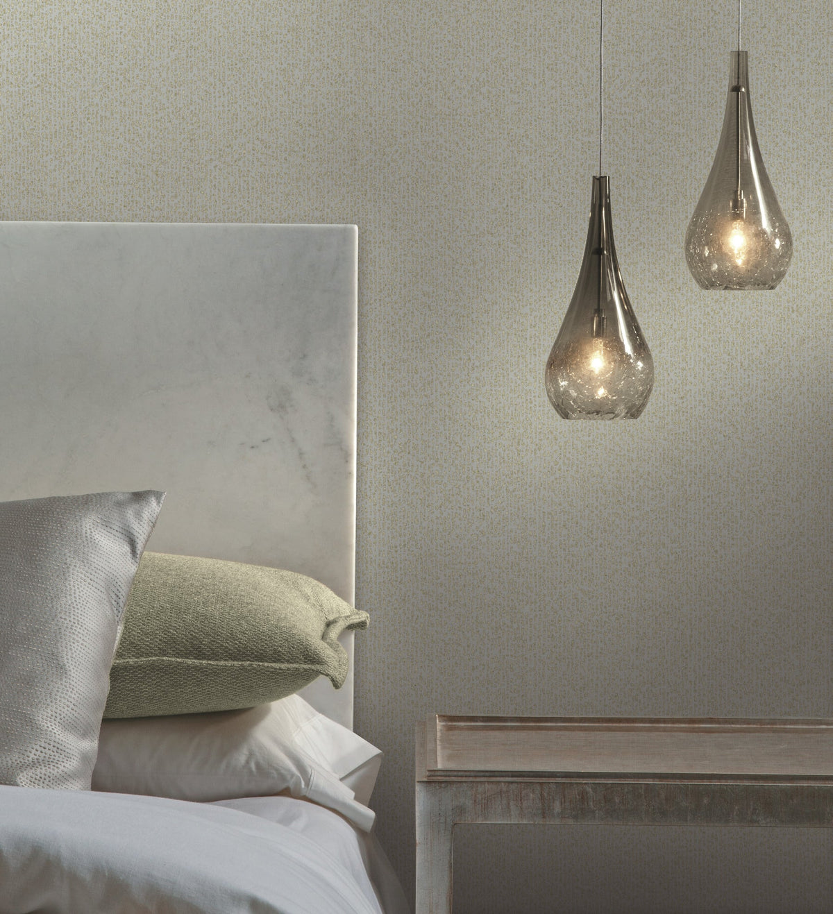 DT5093 Dazzle Silver After Eight Wallpaper by York Wallcoverings