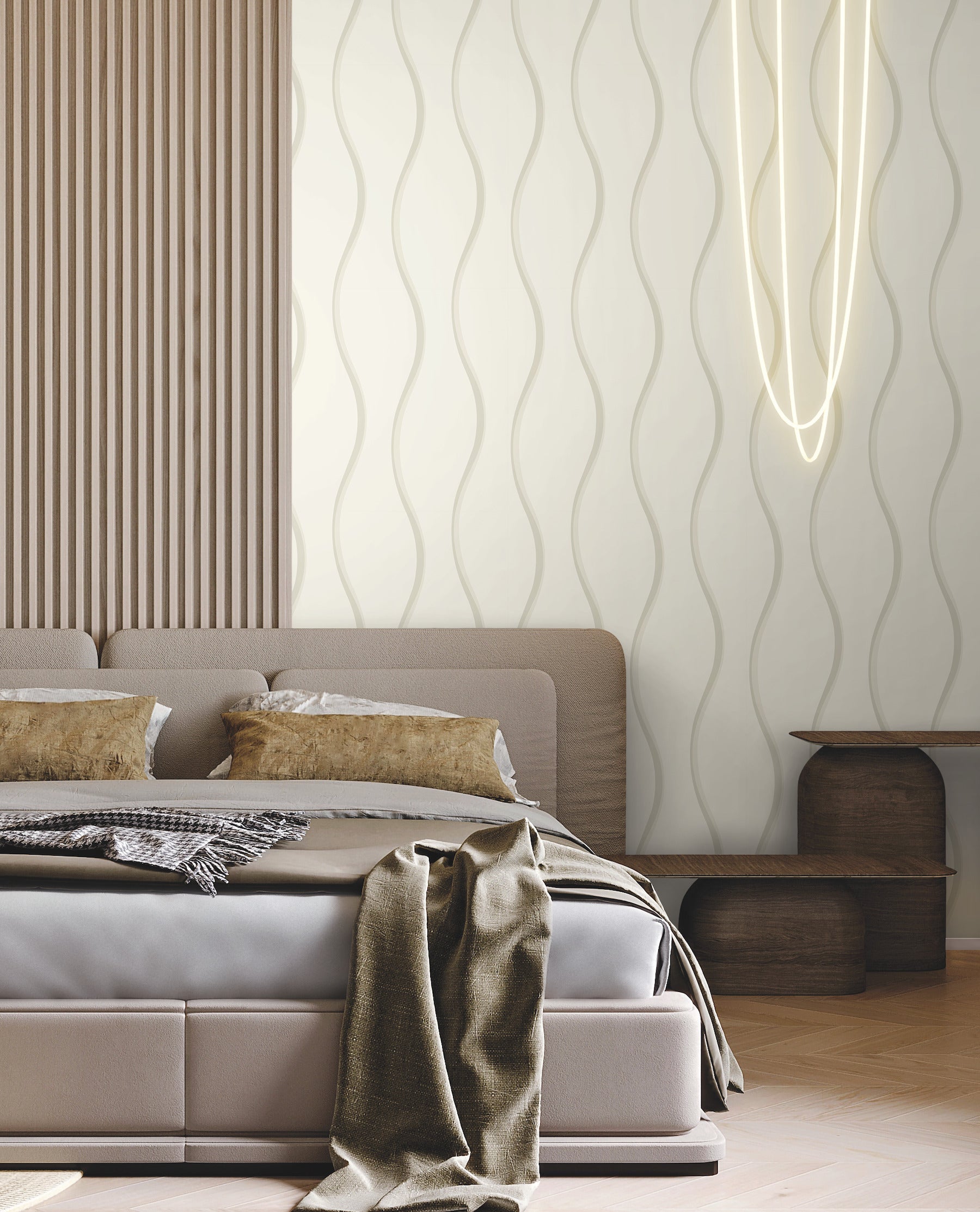 DT5114 Unfurl White After Eight Wallpaper by York Wallcoverings