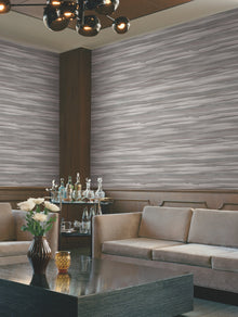 DT5121 Sanctuary Dark Grey After Eight Wallpaper by York Wallcoverings