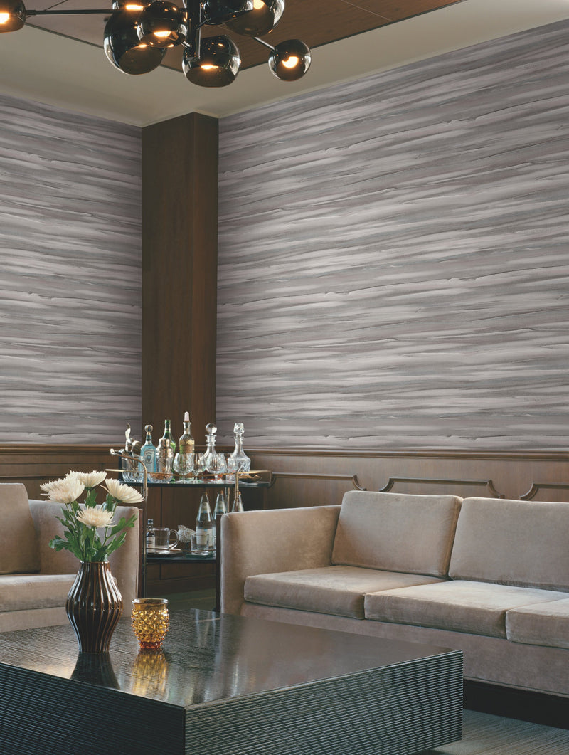 DT5121 Sanctuary Dark Grey After Eight Wallpaper by York Wallcoverings