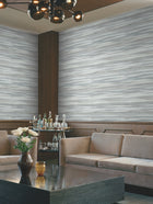 DT5122 Sanctuary Smokey Blue After Eight Wallpaper by York Wallcoverings
