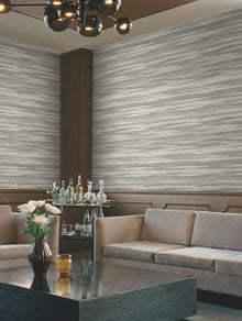 DT5123 Sanctuary Grey After Eight Wallpaper by York Wallcoverings