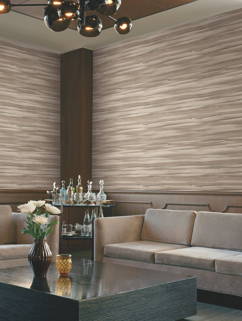 DT5125 Sanctuary Tan After Eight Wallpaper by York Wallcoverings