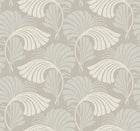 DT5135 Dancing Leaves Neutral After Eight Wallpaper by York Wallcoverings