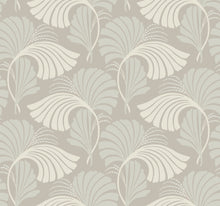 DT5135 Dancing Leaves Neutral After Eight Wallpaper by York Wallcoverings