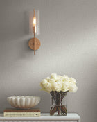 DT5142 Hourglass White After Eight Wallpaper by York Wallcoverings