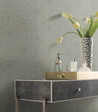 DT5144 Hourglass Silver After Eight Wallpaper by York Wallcoverings