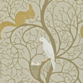 Squirrel & Dove One Sixty Wallpaper By Sanderson