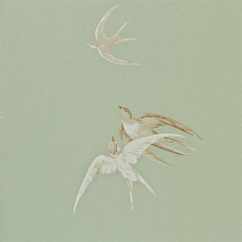 DVIWSW102 Swallows One Sixty Wallpaper By Sanderson