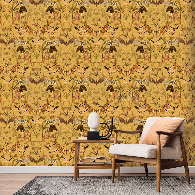 DW2002 Magic Animals Designer Walls Wallpaper By Galerie