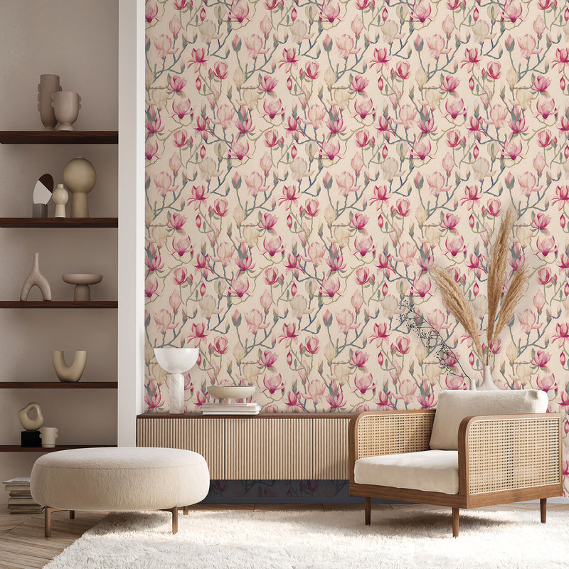 DW2014 Magnolia Designer Walls Wallpaper By Galerie
