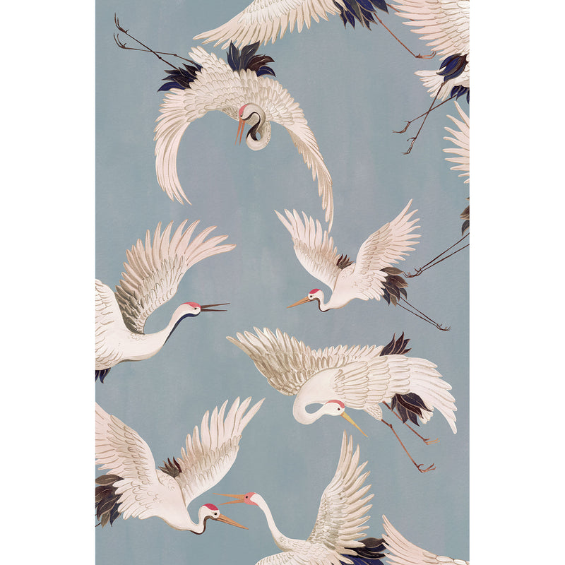 DW2019 Cranes Designer Walls Wallpaper By Galerie