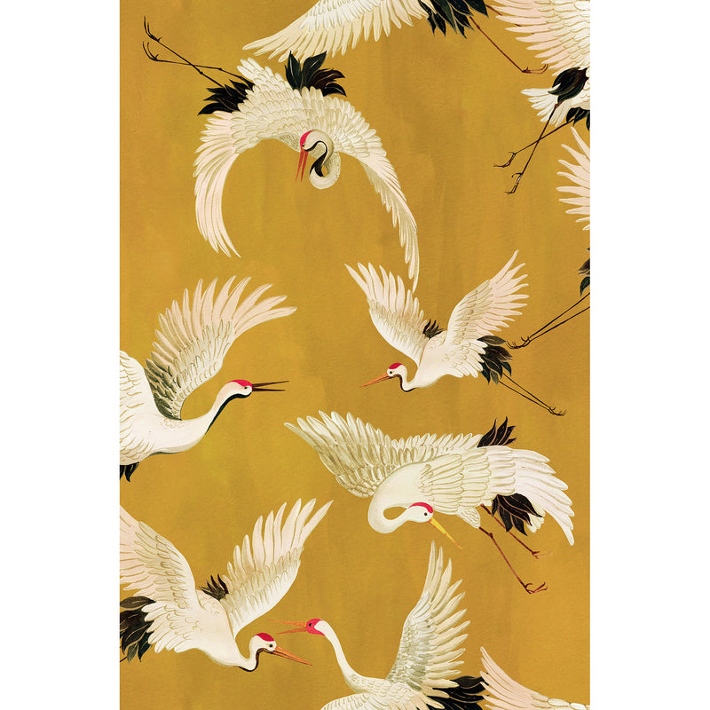 DW2020 Cranes Designer Walls Wallpaper By Galerie