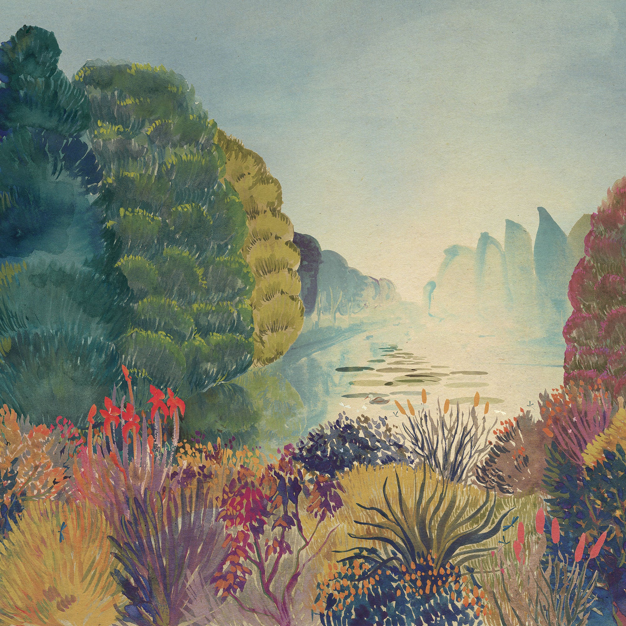 DW2022 Nature Landscape Designer Walls Wallpaper By Galerie