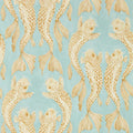 Voyaging Koi Water Garden Wallpaper by Sanderson
