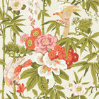 217128 ( DWAW217128 ) Bamboo & Birds Water Garden Wallpaper by Sanderson
