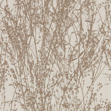 215693 Meadow Canvas Country Woodland Gilver and Linen Wallpaper by Sanderson