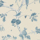 Woodland Chorus Country Woodland Indigo and Ecru Wallpaper by Sanderson