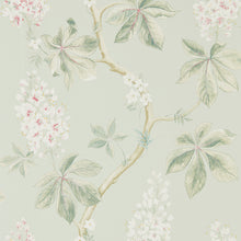 215710 Chestnut Tree Country Woodland Seaspray and Peony Wallpaper by Sanderson