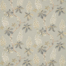 225513 Chestnut Tree Arboretum Grey Blue and Sage Fabric by Sanderson