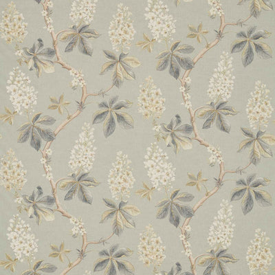 Chestnut Tree Arboretum Grey Blue and Sage Fabric by Sanderson