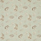 Squirrel & Hedgehog Seaspray/Charcoal Fabric by Sanderson