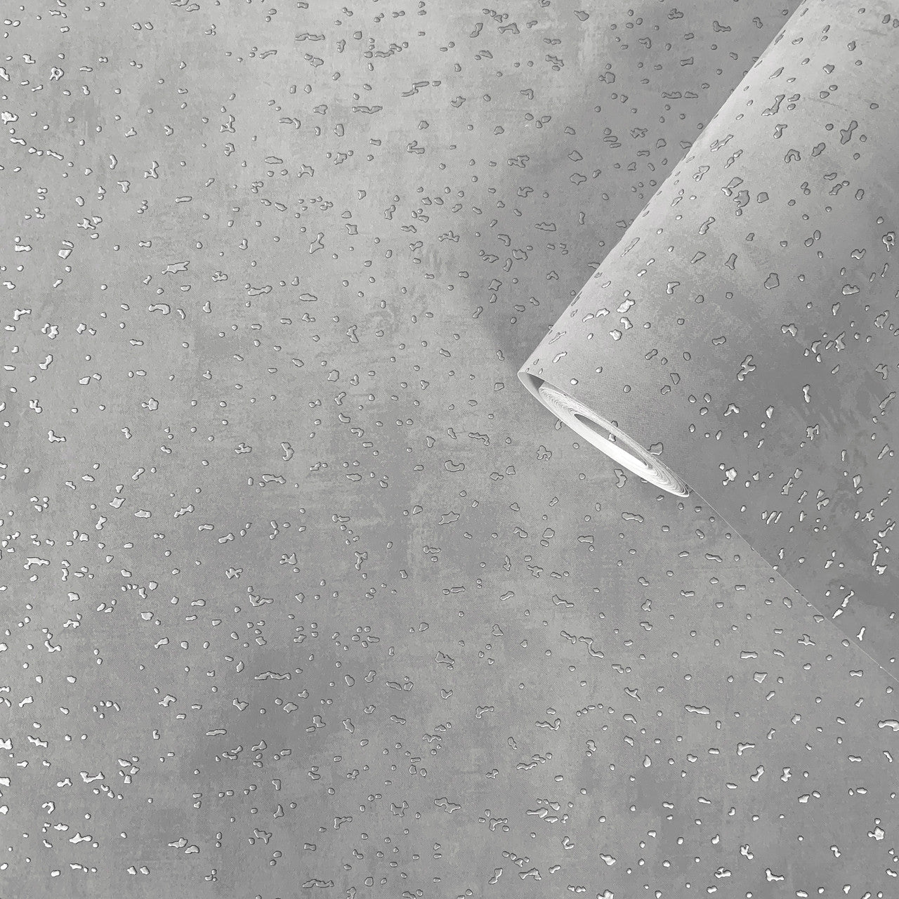 DWP0019-05 Lustre Metallic Silver Grey Wallpaper by Galerie