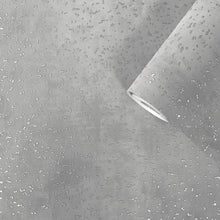 DWP0019-05 Lustre Metallic Silver Grey Wallpaper by Galerie