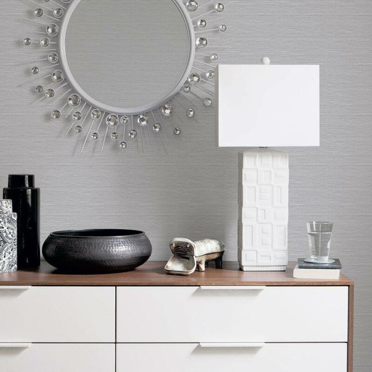 DWP0230-05 Metallic Plain Emporium Wallpaper by Galerie