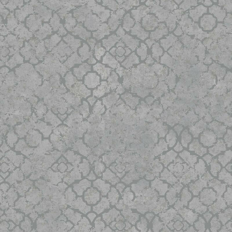 DWP0246-03 Aged Quartrefoil Emporium Wallpaper by Galerie