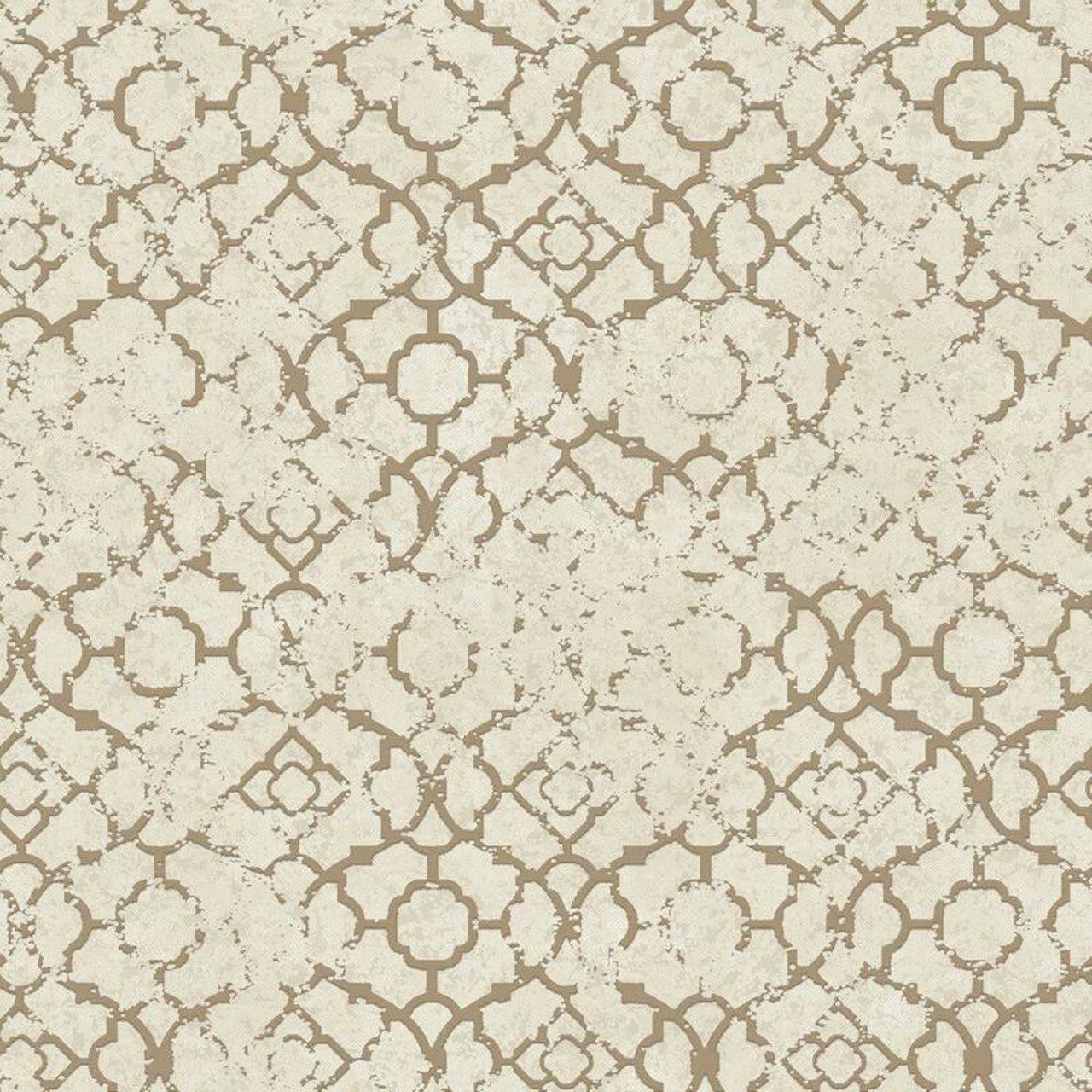 DWP0246-05 Aged Quartrefoil Emporium Wallpaper by Galerie