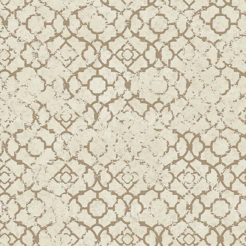 DWP0246-05 Aged Quartrefoil Emporium Wallpaper by Galerie