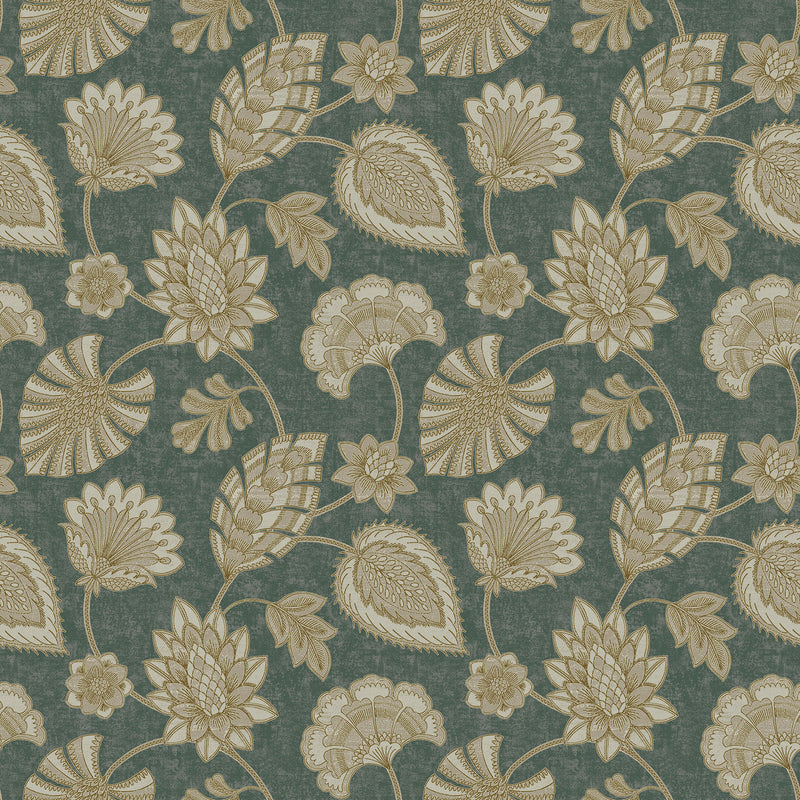 DWP0351-01 Flower Fan Elegance Wallpaper By Galerie