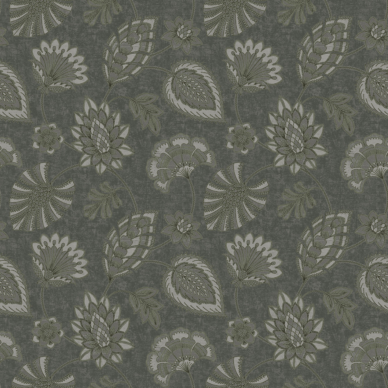 DWP0351-02 Flower Fan Elegance Wallpaper By Galerie