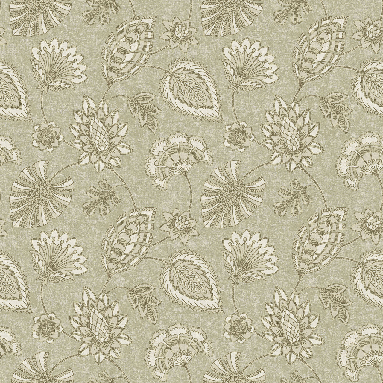 DWP0351-03 Flower Fan Elegance Wallpaper By Galerie