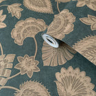 DWP0351-05 Flower Fan Elegance Wallpaper By Galerie