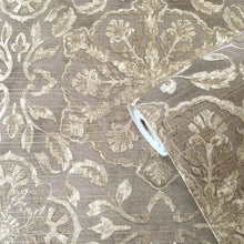 DWP0353-02 Floral Stripe Elegance Wallpaper By Galerie