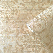 DWP0353-03 Floral Stripe Elegance Wallpaper By Galerie