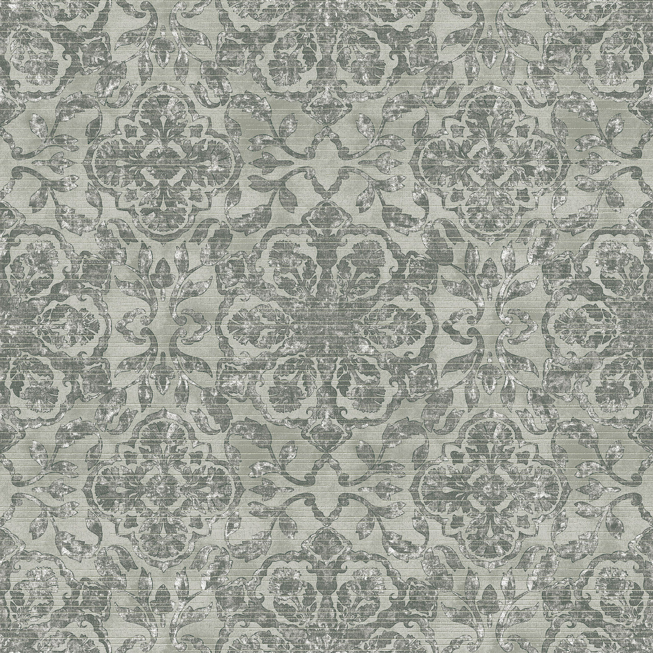 DWP0353-04 Floral Stripe Elegance Wallpaper By Galerie