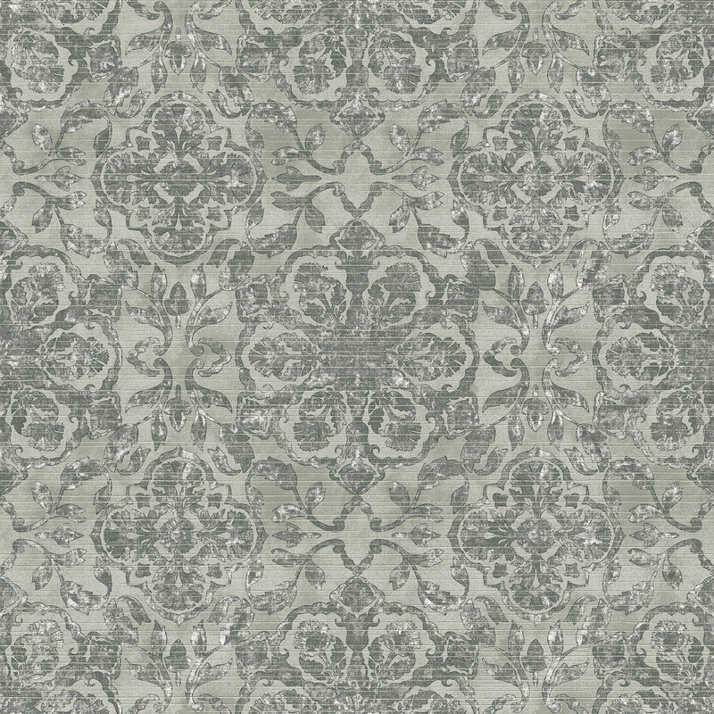 DWP0353-04 Floral Stripe Elegance Wallpaper By Galerie
