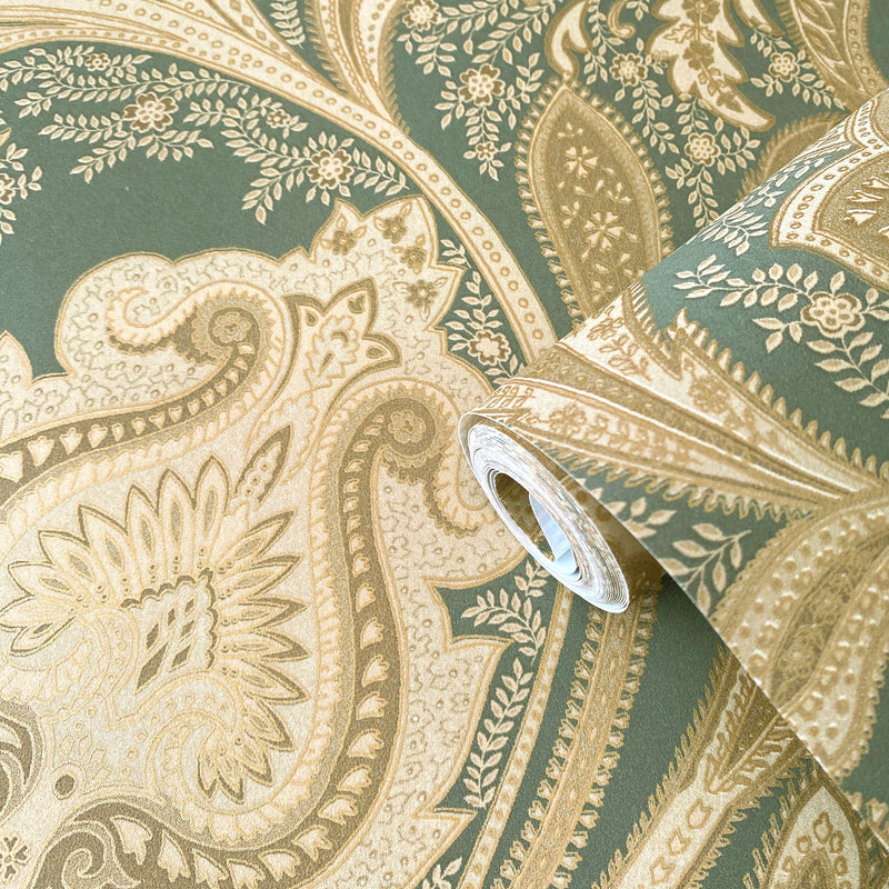 DWP0355-01 Paisley Elegance Wallpaper By Galerie