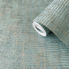 DWP0357-05 Stripy Shimmer Elegance Wallpaper By Galerie