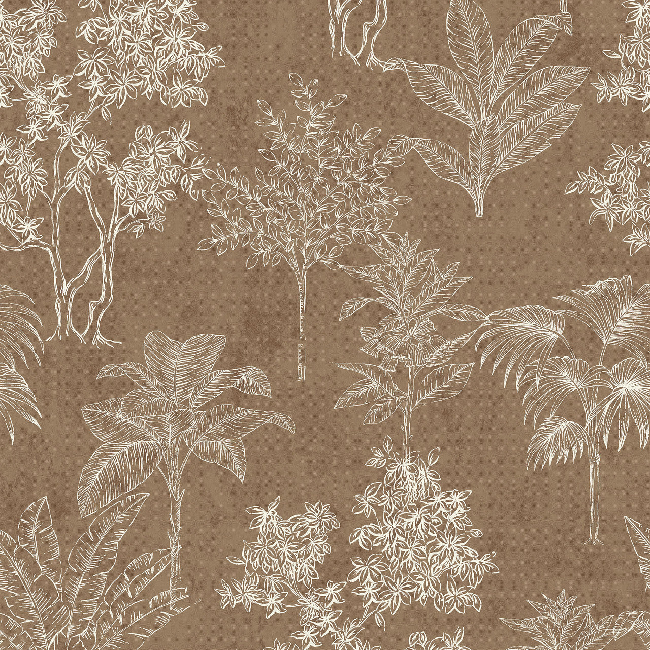 DWP0361-02 Floating Foliage Zen Beige Wallpaper By Galerie