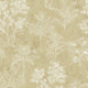 Floating Foliage Zen Bronze Brown Wallpaper By Galerie