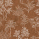 Floating Foliage Zen Orange Wallpaper By Galerie